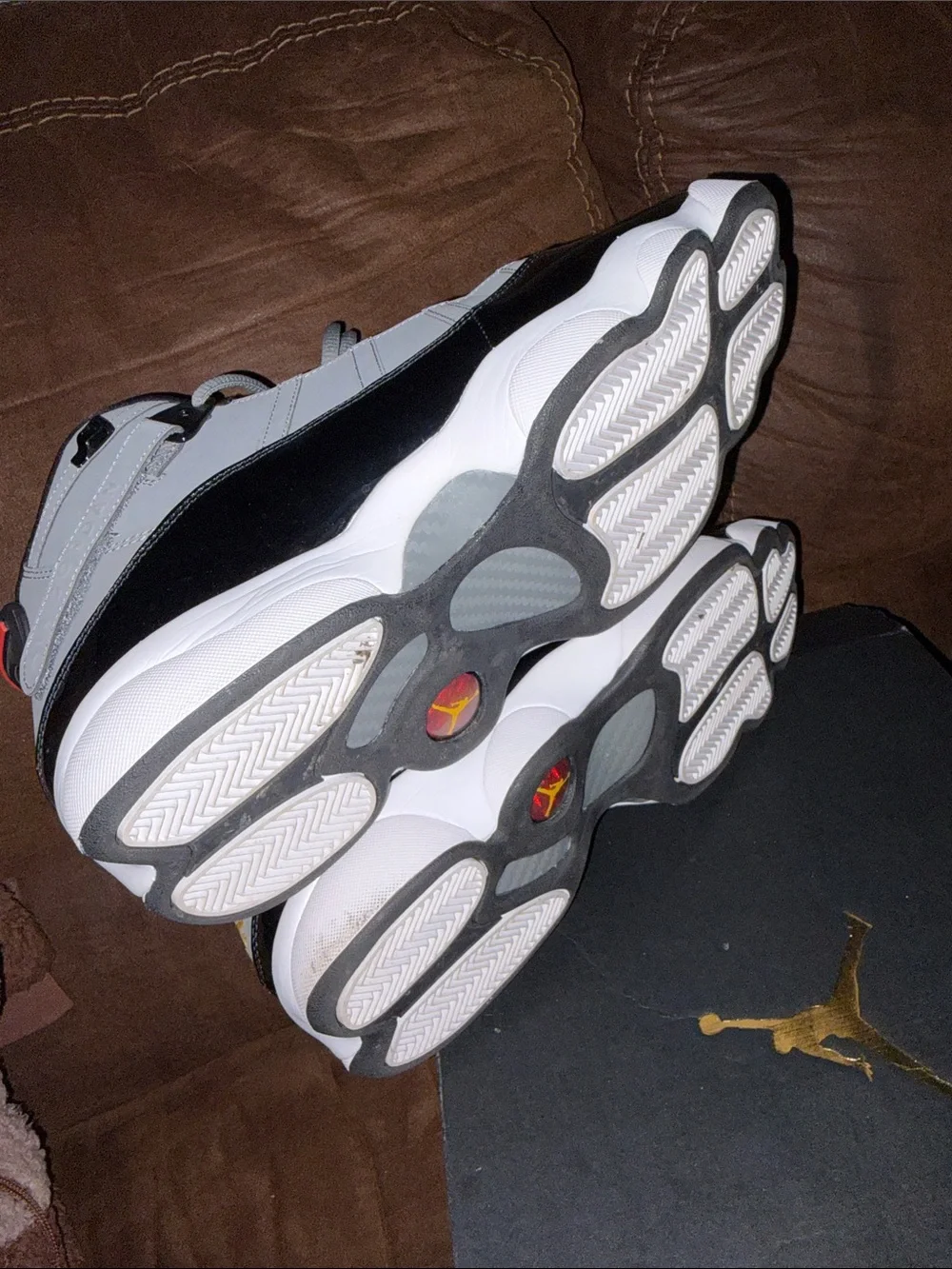 Size 13 - Jordan 6 Rings Graphite ' Grey and Black Sneakers